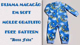 Pijama Macacão 3 a 24 meses