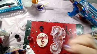 Absolutely stunning seahorse using my new molds..wow