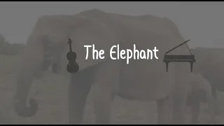 The Elephant from Carnival of the Animals, V.,  Camille Saint-Saëns, 1886