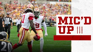 Mic'd Up: 49ers Best Moments from the First Half of the 2023 Season