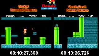 Dendy Forever 1x1 Super Mario Bros. (OmKol vs Death Devil)