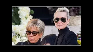 VIDEO Voici la réaction de Brigitte Macron lorsque Laeticia Hallyday lui a annoncé la mort de Johnny