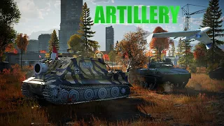 Sturmtigor  Drone Observer Artillery Gameplay || War Thunder Arty