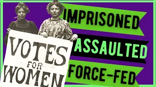 BRITISH SUFFRAGETTES ♀️💪🏻 WSPU: Rebellion, Imprisonment & Hunger Strikes // History of Feminism #2