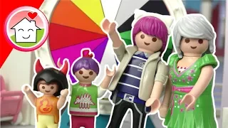 Playmobil Film Familie Hauser - Glücksrad entscheidet über Verkleidung / Kostüm - für Kinder