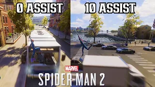 Marvel's Spider-Man 2 - ALL Web Swinging Assist Levels EXPLAINED!