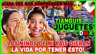 TIANGUIS de JUGUETES BALDERAS CDMX🇲🇽 2023 reaction ¡La EXUBERANCIA está PRESENTE en TODAS partes😳!
