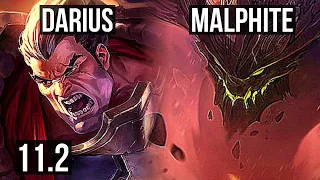 DARIUS vs MALPHITE (TOP) | 5/1/6, 1.3M mastery, 500+ games | EUW Master | v11.2