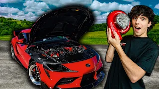 I Put a BIG Turbo in my Supra!