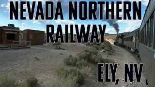NEVADA NORTHERN RAILWAY - ELY - STEAM TRAIN - WILD WEST - MINING - ROAD TRIP