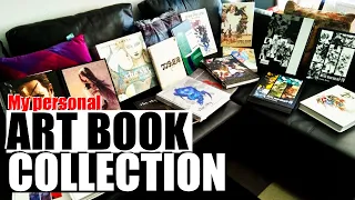 My Video Game Art Book Collection