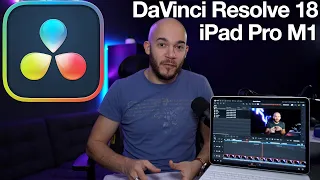 DaVinci Resolve 18 on the iPad Pro M1