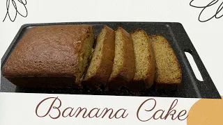 banana cake l  easy recipe