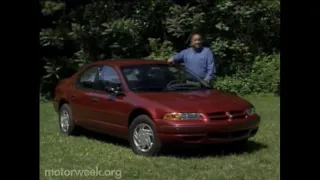 Motorweek 1995 Dodge Stratus Road Test