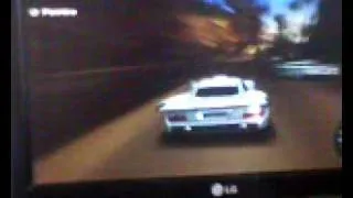 big spin in a mercedes clk-gtr (need for speed hot pursuit 2)