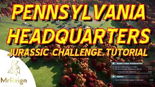 Jurassic World Evolution 2 - Challenge Pennsylvania Headquarters - BRUTAL