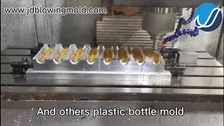 CNC Machine Bottle Mold in Production and Mold Installation Video