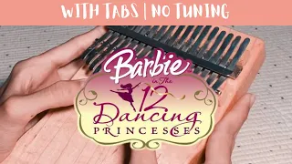 Barbie in The 12 Dancing Princesses Theme | Kalimba Cover With Tabs | No Tuning