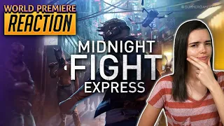 Midnight Fight Express - World Premiere TRAILER REACTION!