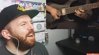 Andy James plays "Diary of Hell's Guitar" for EMGtv - REACTION!