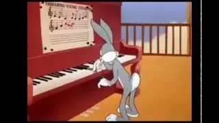 Bugs Bunny piano boom - YouTube