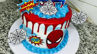 Buttercream cake decorating / Birthday cake decorating