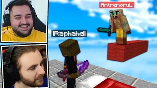 Cel mai BUN Antrenor de BEDWARS dat AFARA de iRaphahell in Minecraft!