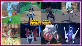 Pokemon Scarlet & Violet All Semi Pseudo Legendary Pokemon Locations