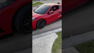MOM catches dad letting son drive fast sports car #shorts