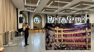 I went to Opéra Garnier for the first time to watch the performance of the Paris Opera ballet! Vlog