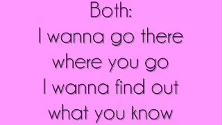 David Archuleta & Hannah Montana-I wanna know you w/lyrics & download link
