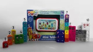 New Numberblocks Mini Tablet - With Songs and Math Games | Numberblocks Math Link Cubes 1-10