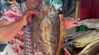 Precios del pescado seco previo a celebración de semana santa