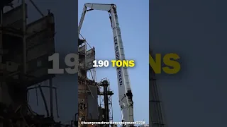 Massive Liebherr 980 With 55-Meter Demolition Boom #shorts #liebherr #excavator