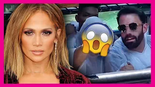 Jennifer Lopez Flips Off Paparazzi In Front Of Ben Affleck & Kids At Universal Studios