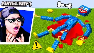 LE ROMPO TODOS los HUESOS a HUGGY WUGGY en MINECRAFT 👻🦴🔵 | (Mods) | Pathofail