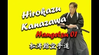 Hirokazu Kanazawa (10 Dan SKIF) Hangetsu Uchi uke Gyaku tsuki