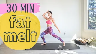 Fastest Fat Melt 🔥💛 Lose Weight 30 Minute Pilates Workout