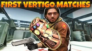 CS:GO - FIRST VERTIGO MATCHES ON PRO SCENE (ft. ScreaM, nawwk and more)