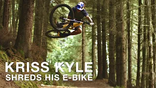 Up and Out! - Kriss Kyle shreds his Specialized Kenevo SL ebike