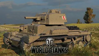 Cruiser Mk.II | British Light Tank in Action | World of Tanks Land of Tanks