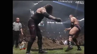 Undertaker & Big Show vs  Rock & Mankind   Buried Alive Match  SmackDown, Sept  9, 1999 P 1