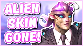 Overwatch - ALIEN ZARYA SKIN REMOVED FROM OVERWATCH?!