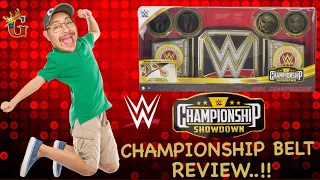 WWE Championship Showdown Belt Review..!!