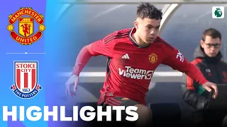 Manchester United vs Stoke City | Highlights | U18 Premier League 13-04-2024