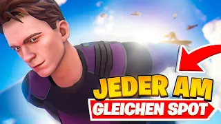 ALLE müssen beim *GLEICHEN* SPOT droppen! 😲 - (Fortnite 4 Challenge)