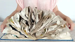 ASMR Deep Paper Crinkles • Water-Damaged Book • No Talking