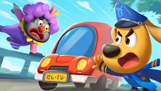 Monster on the Street | Road Safety Tips | Kids Cartoon | Fun Stories for Kids | Sheriff Labrador