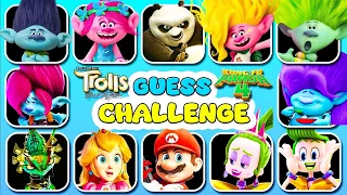 Guessing Challenge Trolls Band Together, Kung Fu Panda 4, Super Mario | Sweet Dreams, Better Place
