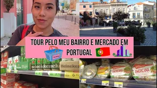 TOUR PELO MEU BAIRRO E MERCADO EM SETUBAL PORTUGAL 🇵🇹